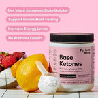 Perfect Keto Exogenous Ketones Powder Strawberry Lemonade - 8.3 oz - image 8