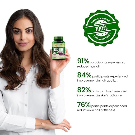 MAGICHOOD Organics Biotin 10000 MCG with Keratin & Amino Acids - 120 Tablets - image 2