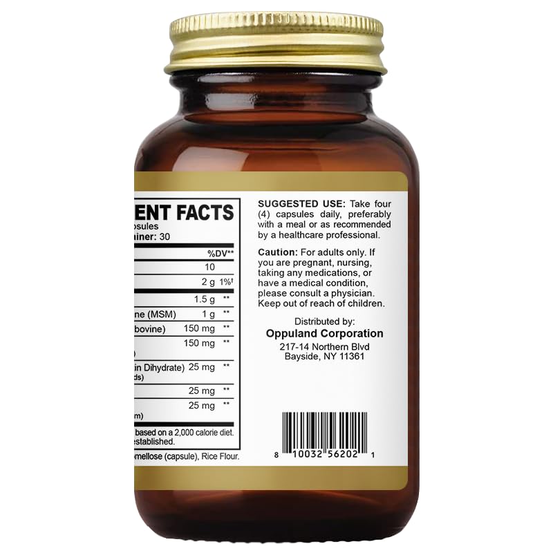 Oppuland 7-Flex Glucosamine Chondroitin - 120 Capsules - image 6