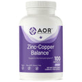 AOR Zinc Copper Balance - 100 Vegan Capsules