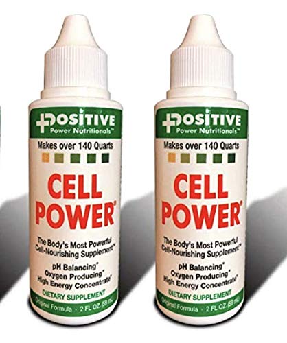 Positive Power Nutritionals Cell Power Liquid Concentrate - 2 oz (Pack of 2)