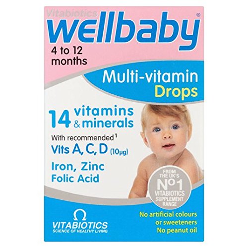 Wellbaby Wellkid Baby Drops Vitamin A C D Supplement - 30ml
