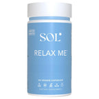 Sol Nutrition Relax Me Capsules for Stress Relief - 60 Count