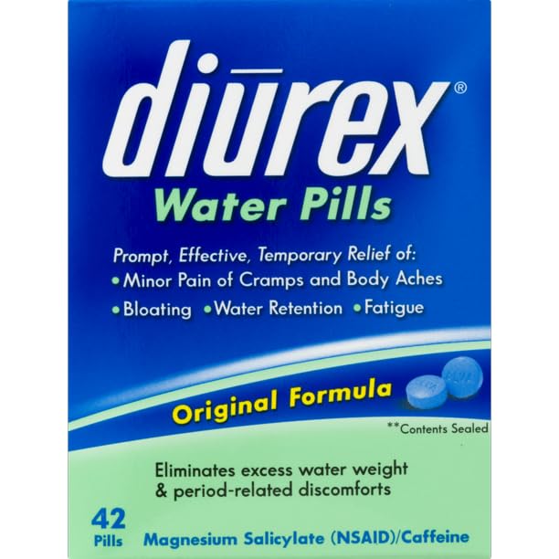 Diurex Water Pills Original Formula - 42 Tablets - image 2