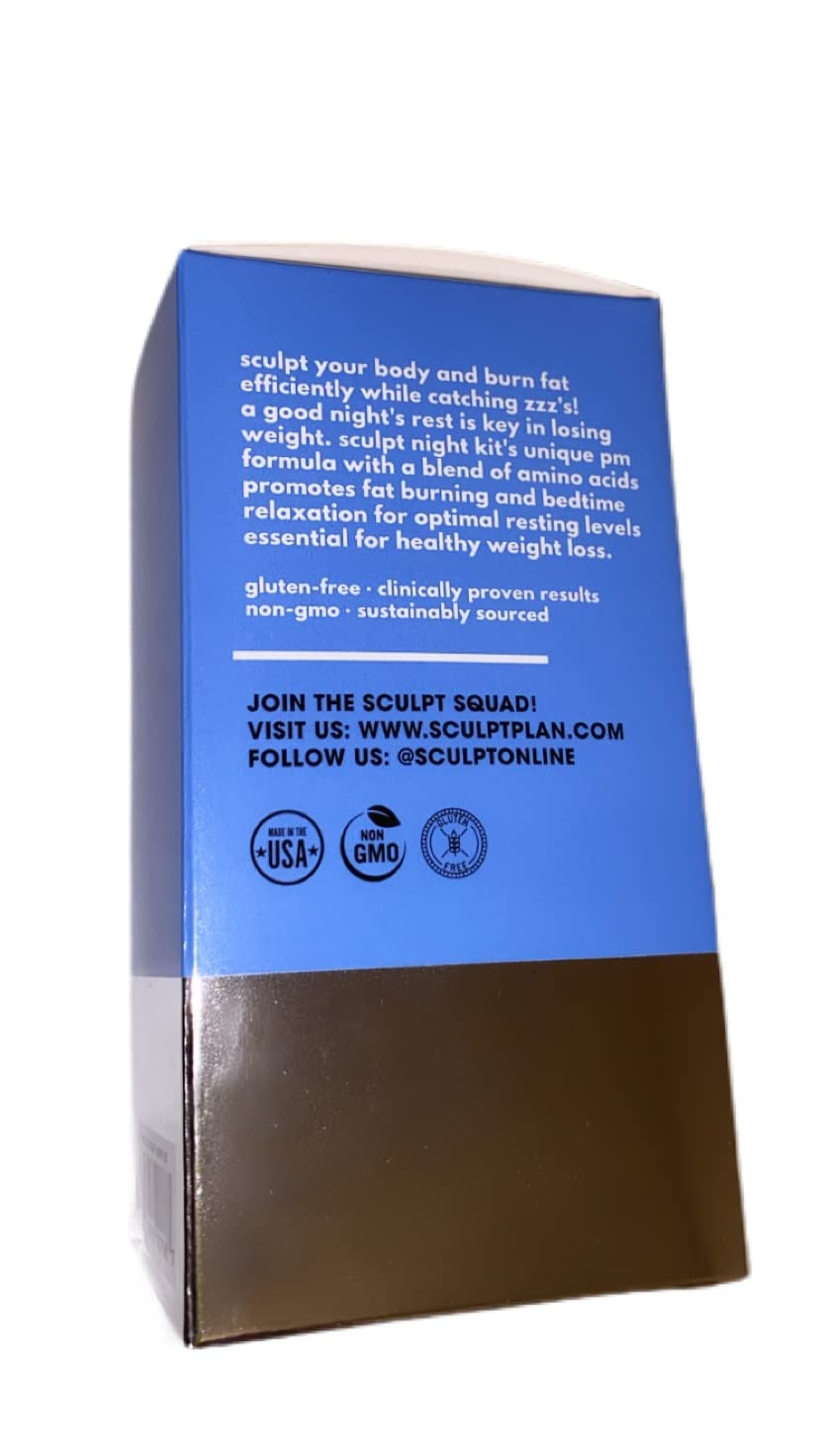 SCULPT Night Kit Bedtime Weight Management - 30 Capsules - image 6