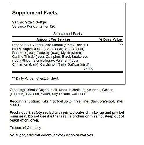 Pro Natura Swedish Bitters - 120 Capsules - image 2