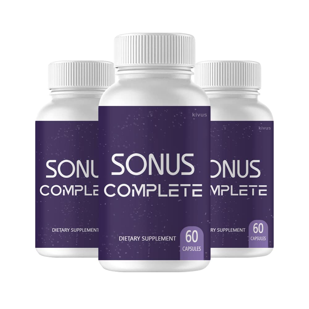 Kivus Sonus Complete Tinnitus Support Supplement - 180 Capsules