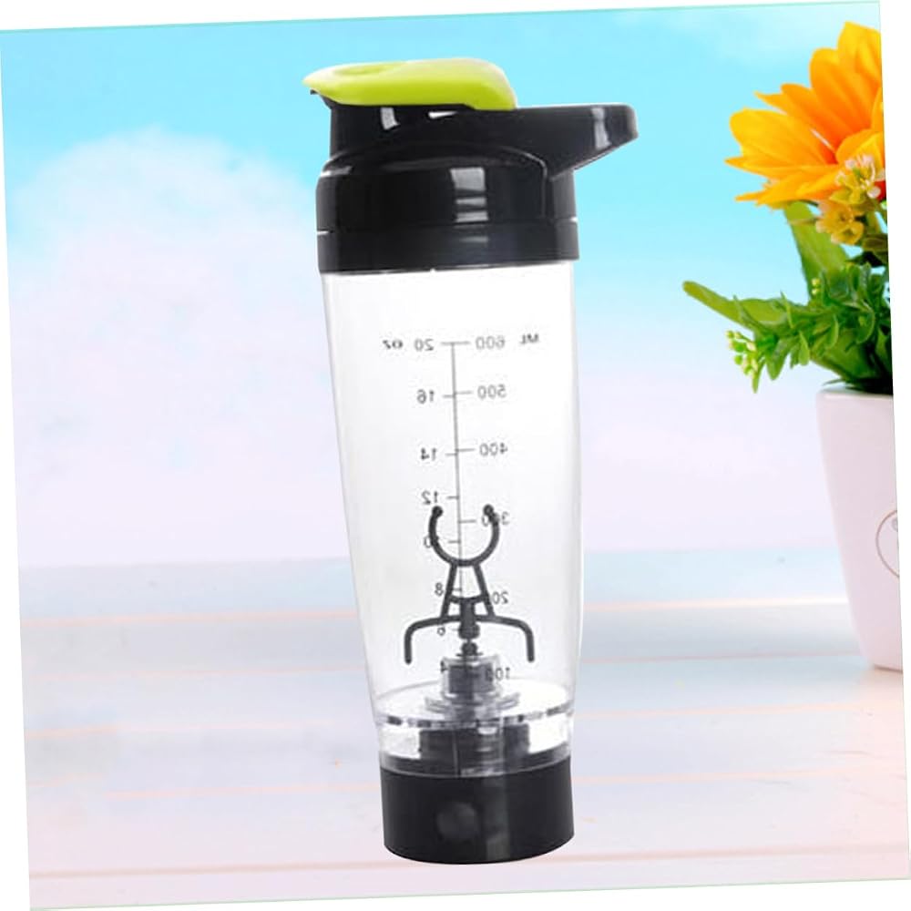 TIDTALEO Battery Operated Shaker Bottle Mixer 600ml - Green - image 6