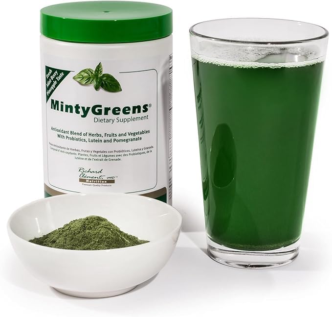 Richard Clement MD Nutrition Minty Greens Superfood Powder - 295g