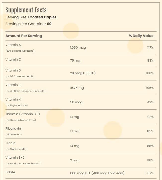 Sundance ABC Complete Women's Multivitamin & Mineral - 360 Caplets - image 2