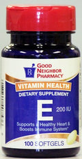Good Neighbor Pharmacy Vitamin E 200 IU - 100 Softgels