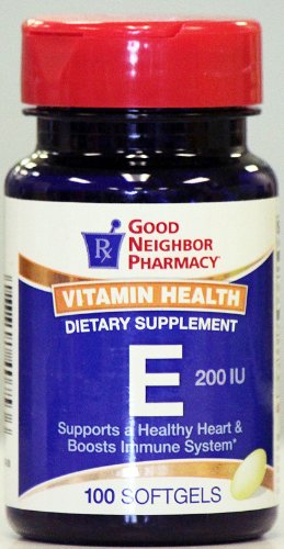 Good Neighbor Pharmacy Vitamin E 200 IU - 100 Softgels
