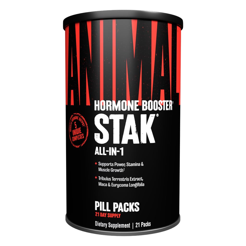 Animal Stak Natural Testosterone Booster - 21 Pill Packs