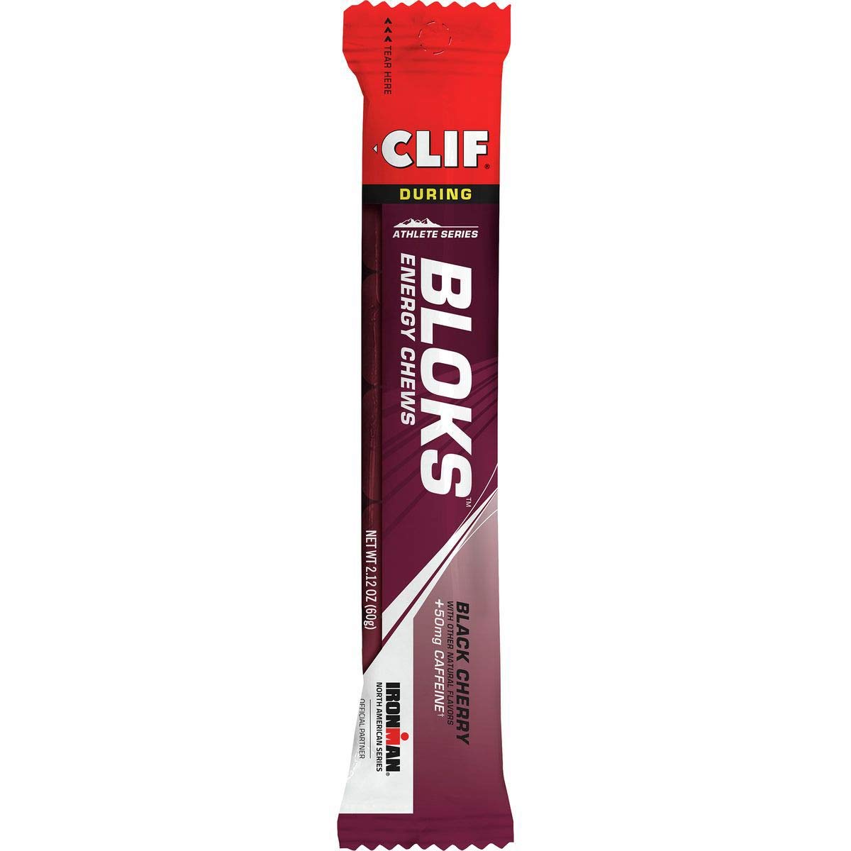 CLIF Bar Shot Bloks Black Cherry with Caffeine - 18 Packs