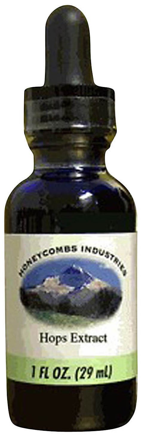 HoneyCombs Hops Extract Alcohol Free Liquid - 1 oz