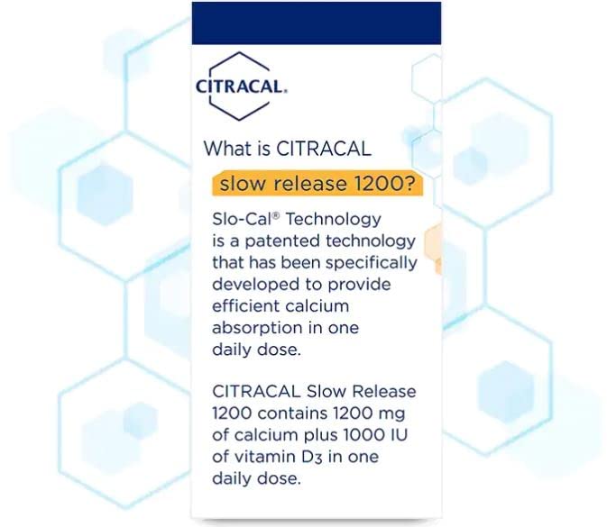 Citracal Calcium +D Slow Release 1200 - 160 Tablets - image 3