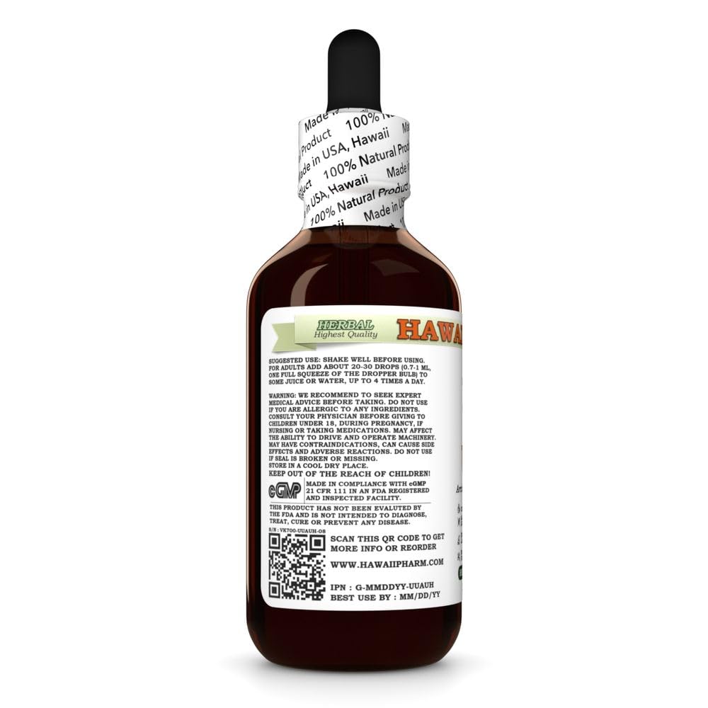 Hawaii Pharm Uva Ursi (Arctostaphylos uva-Ursi) Herb Alcohol-Free