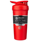 BlenderBottle Sport Flip Stainless Steel Shaker Bottle