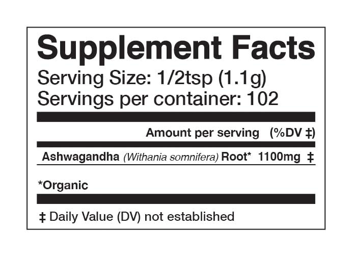 Anima Mundi Apothecary Organic Ashwagandha Root Powder - 4oz - image 3