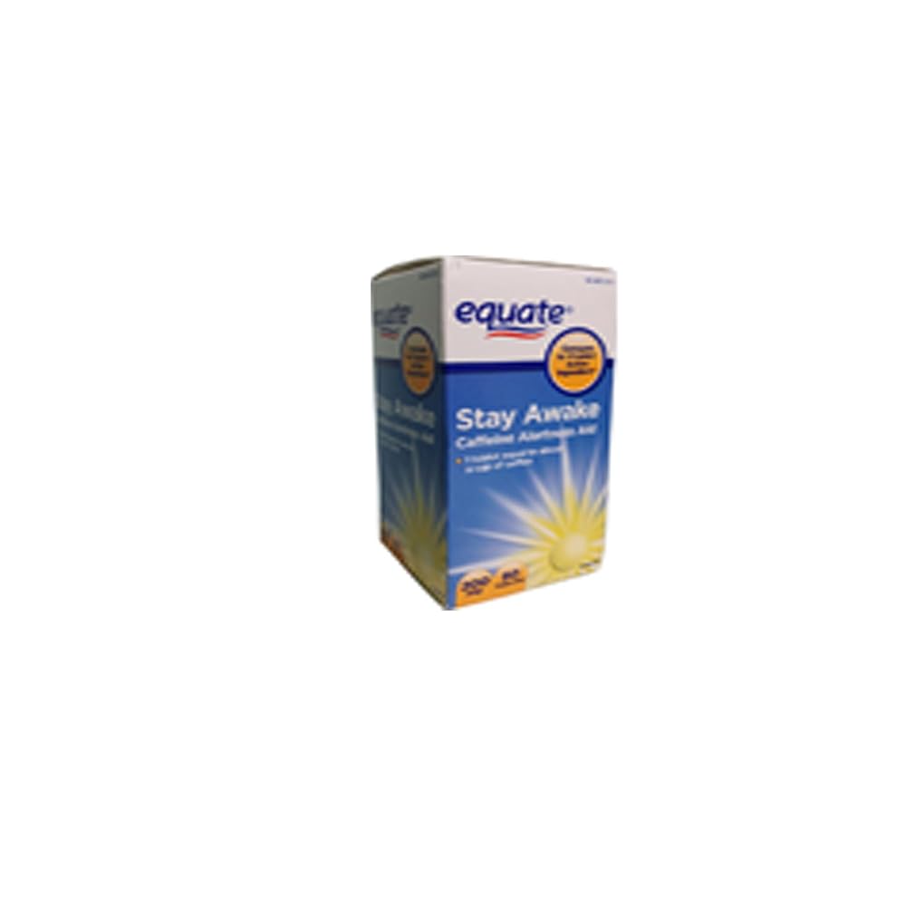 Healthy Surplus Equate Stay Awake Caffeine 200 mg - 80 Tablets