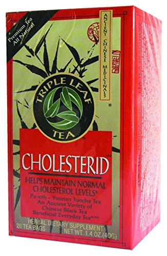 Triple Leaf Cholesterol Tea - 20 Tea Bags - image 2