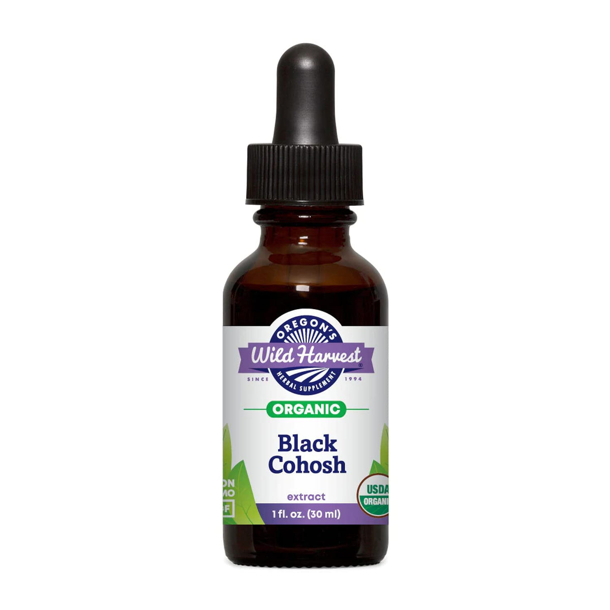 Oregon's Wild Harvest Organic Black Cohosh Extract - 1 Fl Oz
