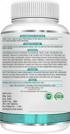 Vitamin D3 600 IU + Vitamin K2 MK-7 Bone & Muscle Support - 120 Tablets - image 2