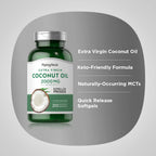 Piping Rock Coconut Oil 2000mg for Skin and Hair - 200 Softgels - image 4