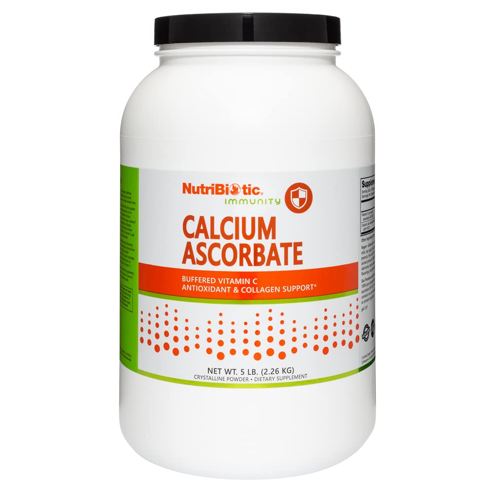 NutriBiotic Calcium Ascorbate Vitamin C Powder - 5 Pound