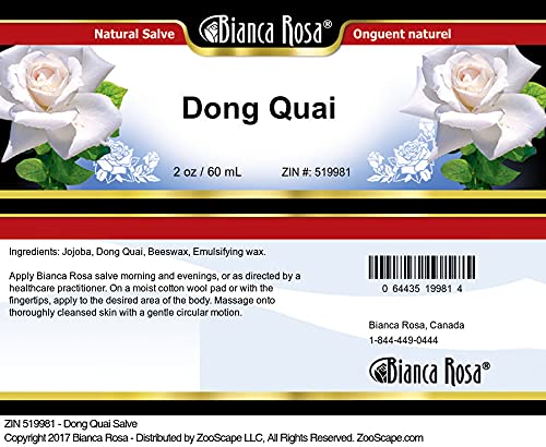 Bianca Rosa Dong Quai Salve (2 oz, ZIN: 519981)
