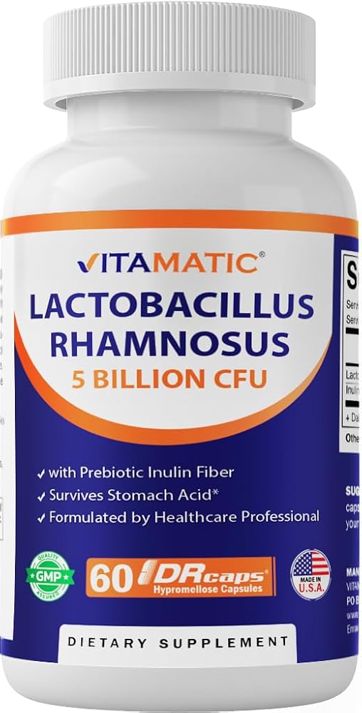 Vitamatic Lactobacillus Rhamnosus 5 Billion DR Capsule - 60 Count