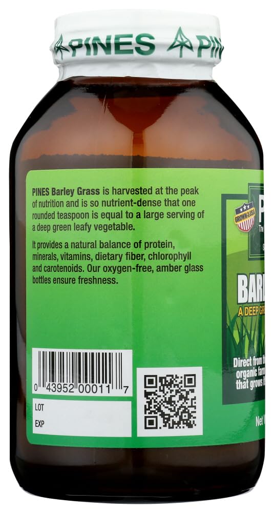 Pines Barley Grass Powder - 10 oz. - image 2