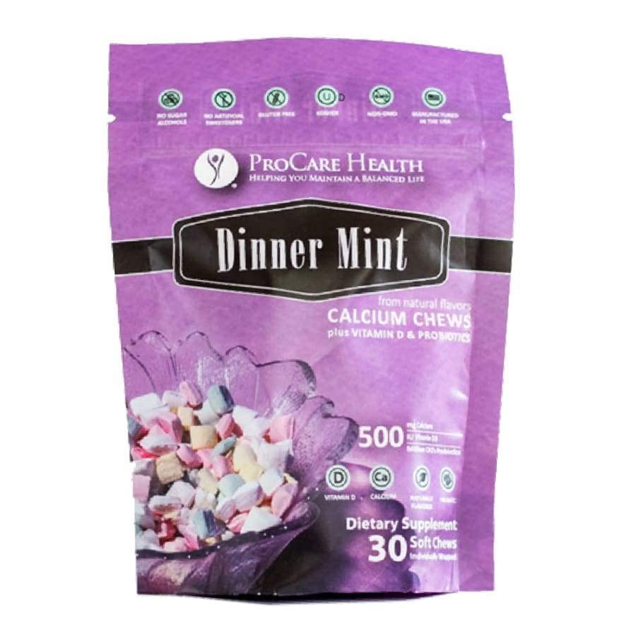 ProCare Health TruCal Calcium Soft Chew Dinner Mint - 30 Count