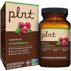 plnt Cranberry Superfood Urinary Tract Health 37:1 Extract - 90 Capsules - image 2