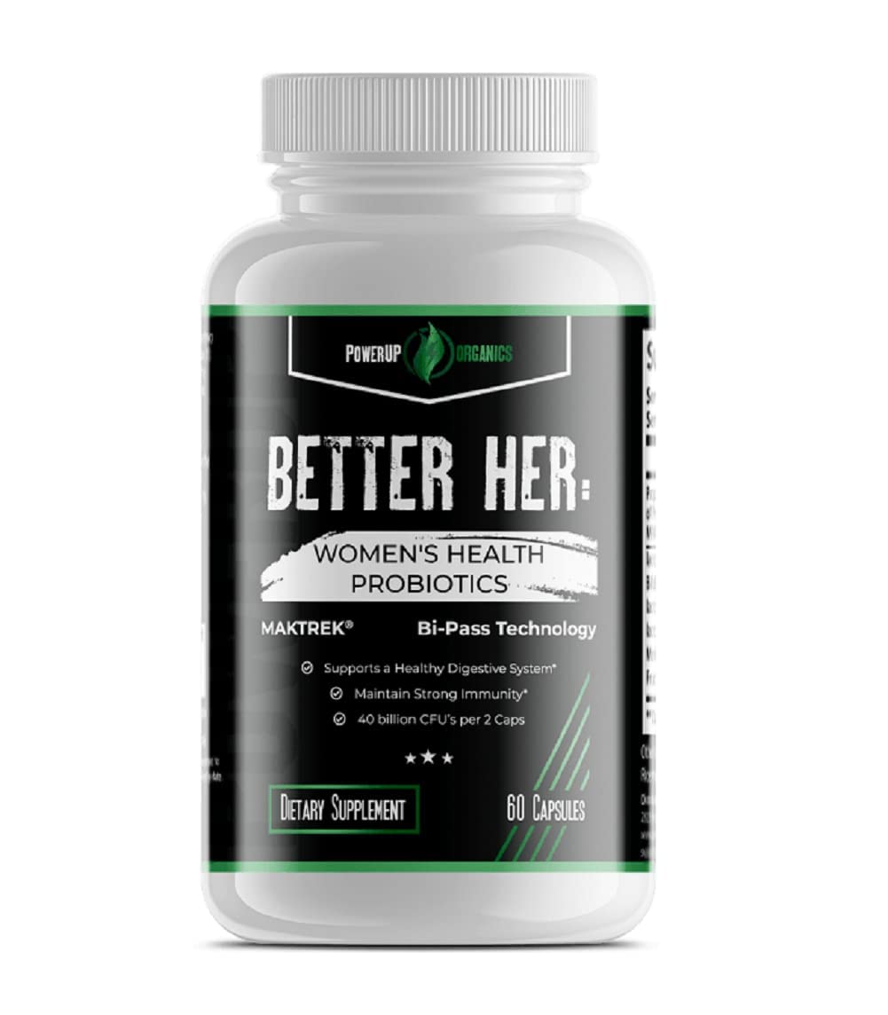 Generic Better HER Women's Health Probiotics 40 Billion CFU - 60 Capsules