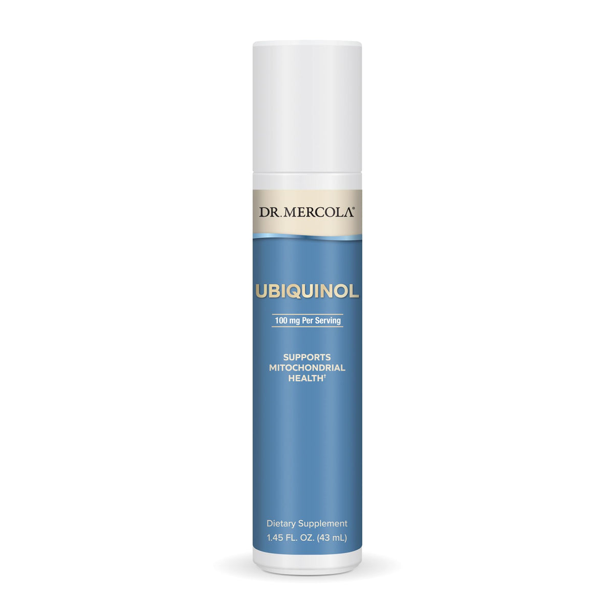 Dr. Mercola Ubiquinol Liquid Pump 100 mg - 18 Servings