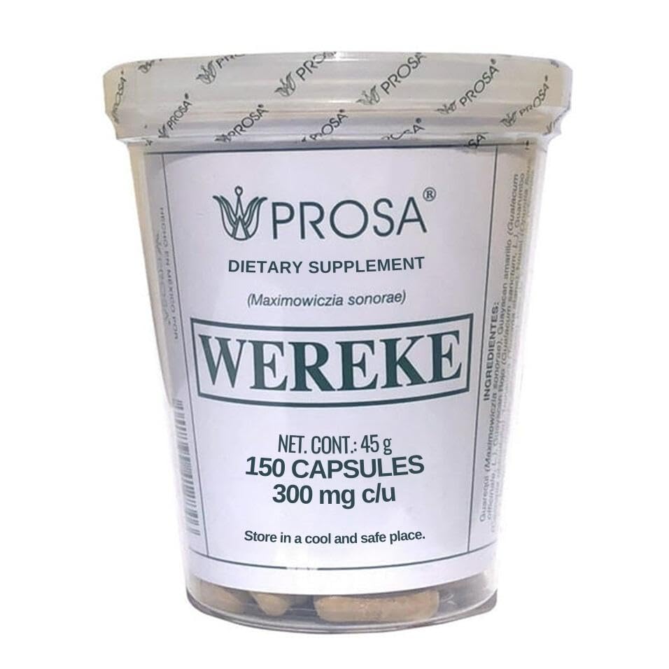 Margarita Wereke Prosa Herbal Supplement - 150 Capsules