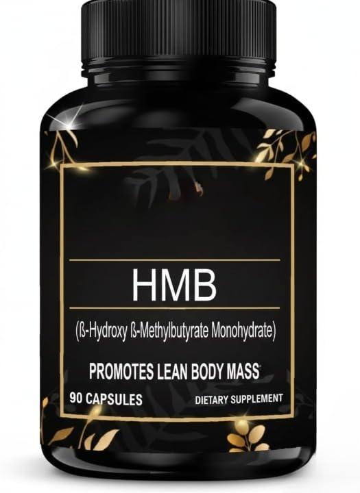 Generic Vitamin D3 with HMB 1000mg Muscle Support - 90 Capsules
