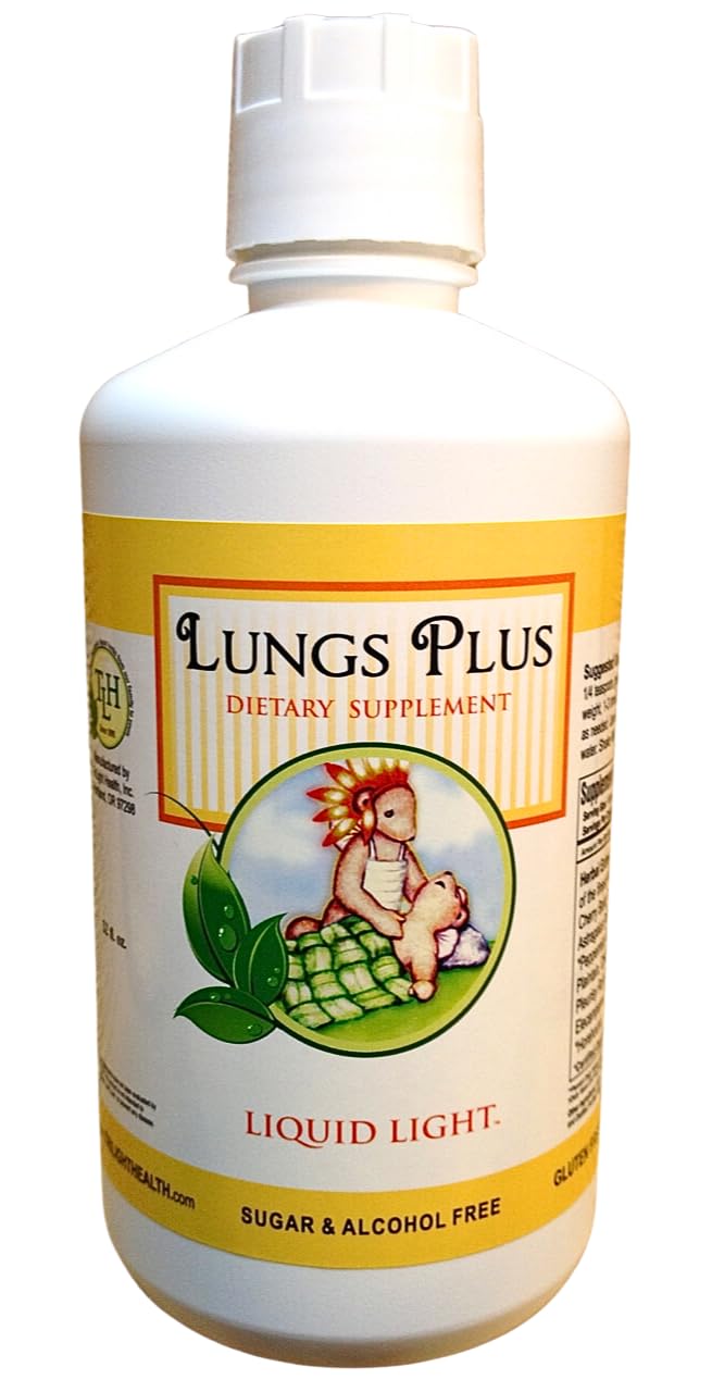 TriLight Health Lungs Plus Herbal Supplement - 32 oz