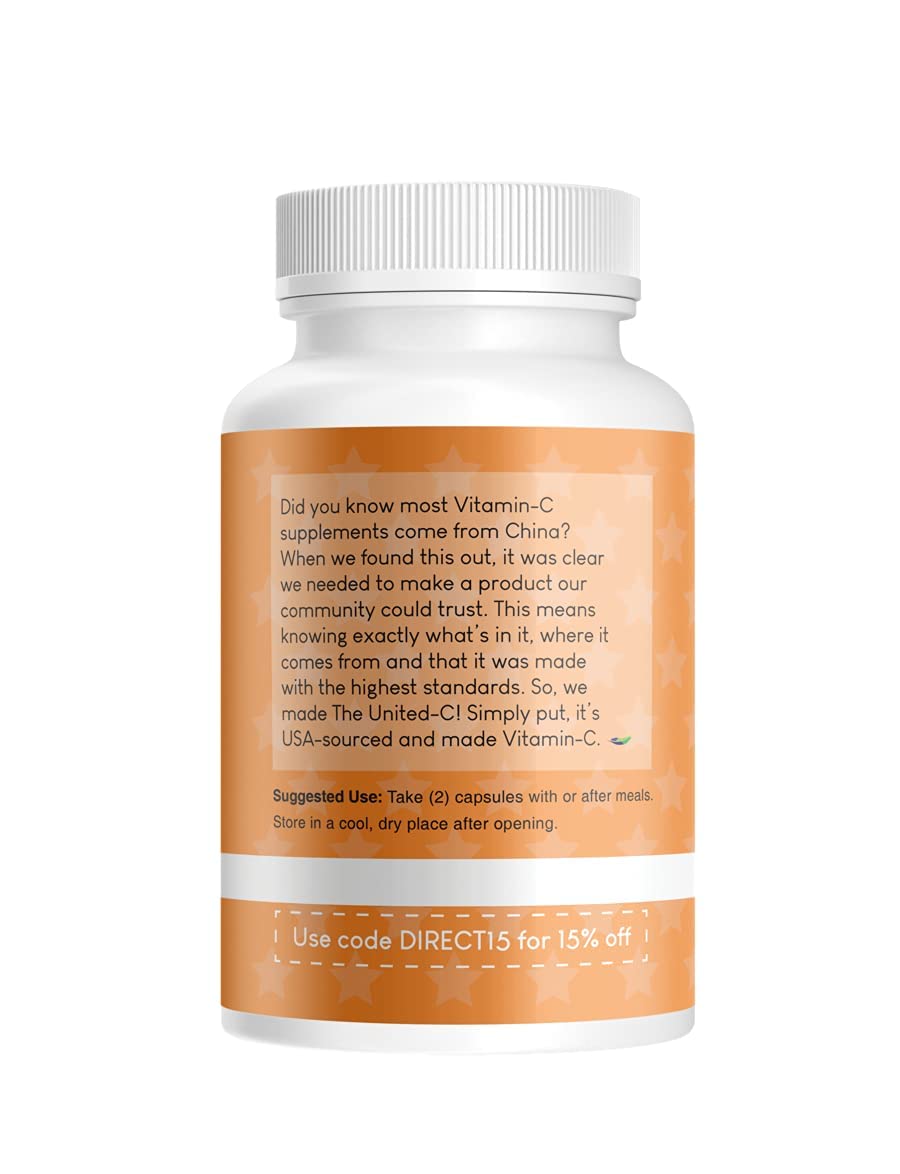 Eagle United C Vitamin C Immune Support - 60 Capsules - image 5