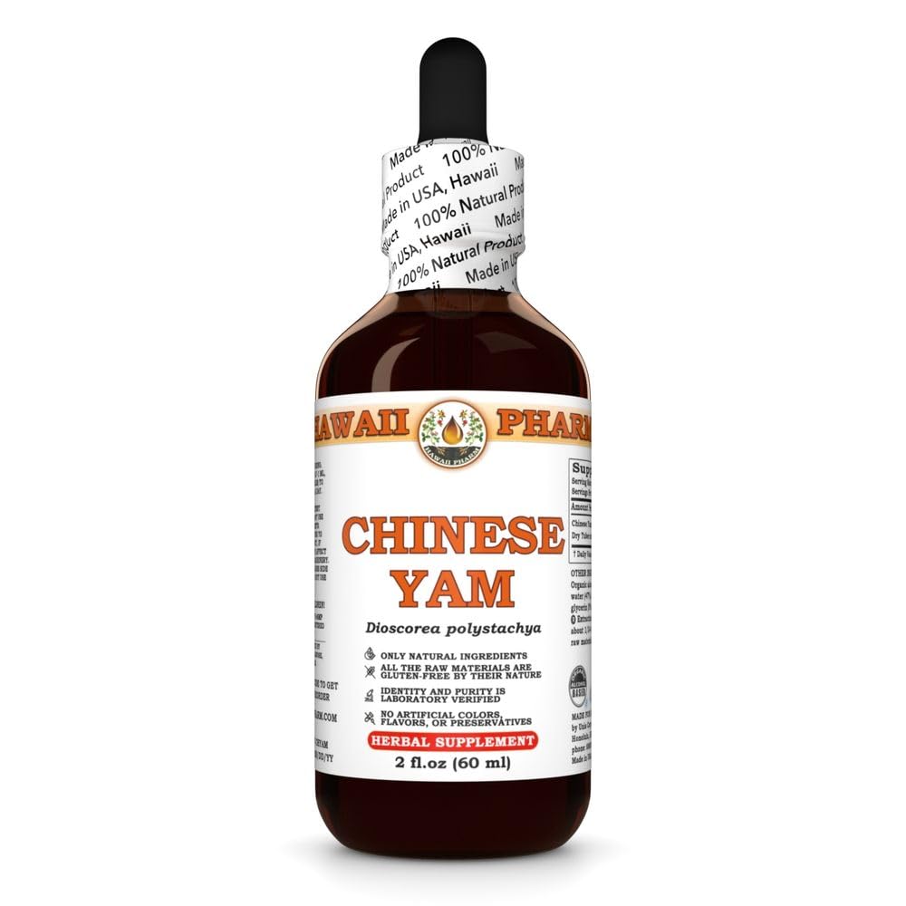 Hawaii Pharm LLC Chinese Yam Tincture Alcohol-Free - 4 Fl Oz - image 2