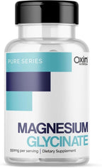 Magnesium Glycinate for Healthy Muscles, Nerves & Sleep - 60 Vegetarian Capsules