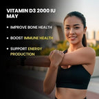 Generic Vitamin D3 2000 IU Chewable Tablets Raspberry Flavour - 90 Tablets - image 7