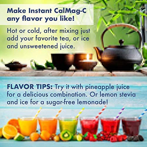 Sunshine Vitamins Instant CalMag-C Calcium & Magnesium Powder - 7 oz - image 9