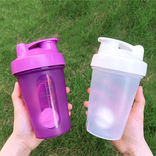 ANNAKIKI Shaker Bottle with Wire Whisk Balls - 2 Pack - image 5