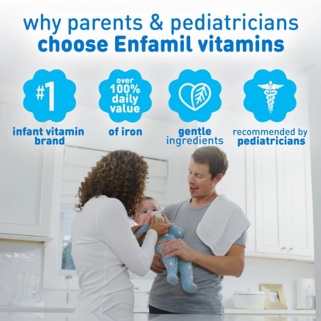 Enfamil Fer-in-Sol Iron Supplement Drops for Infants - 2 x 50 mL - image 9