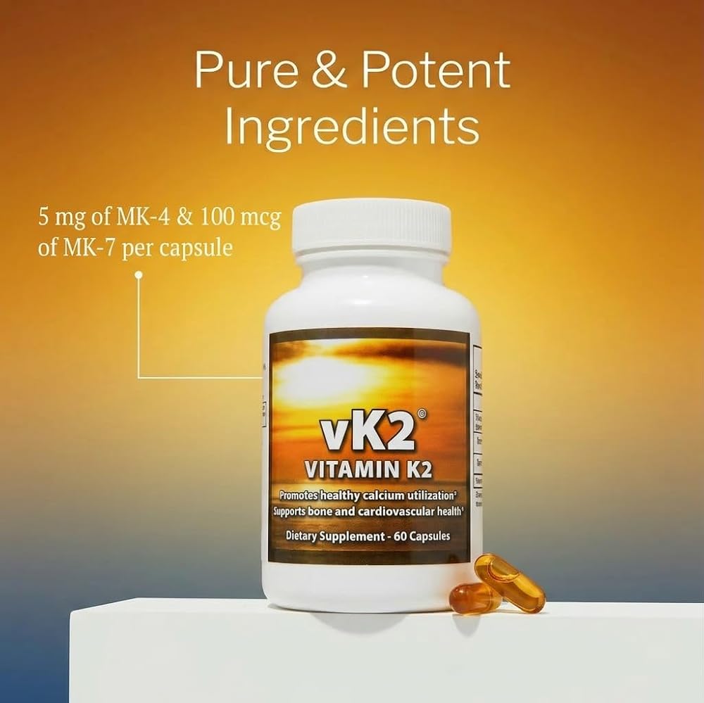 vK2 Vitamin Supplement MK-4 + MK-7 - image 2