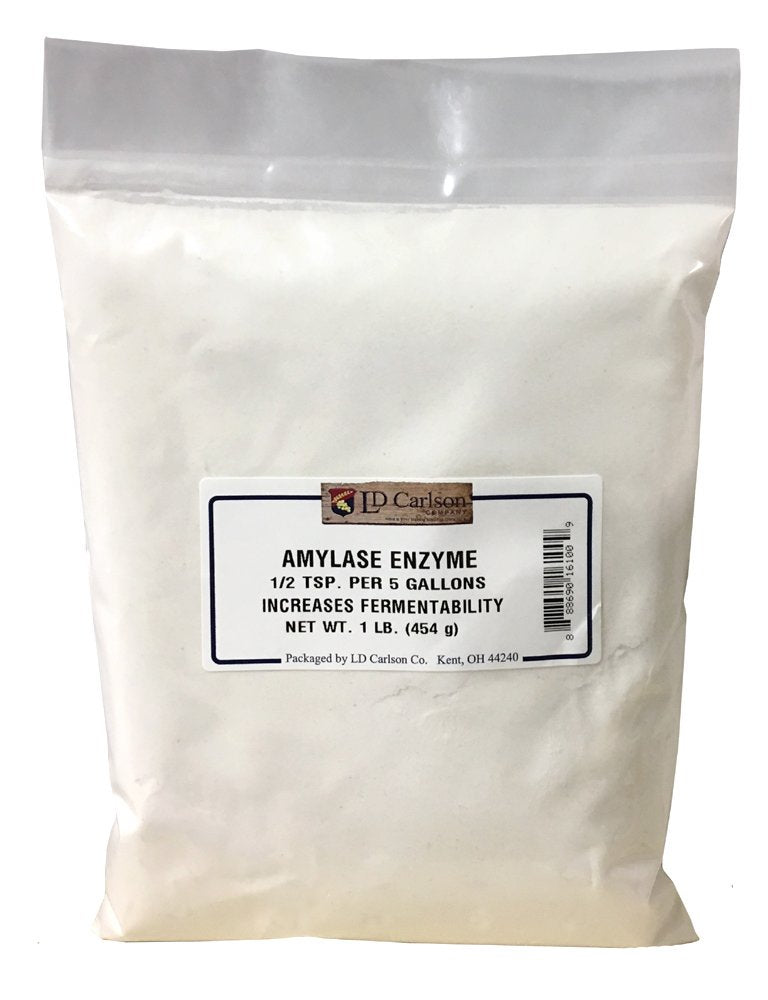 LD Carlson Amylase Enzyme Powder - 1 lb