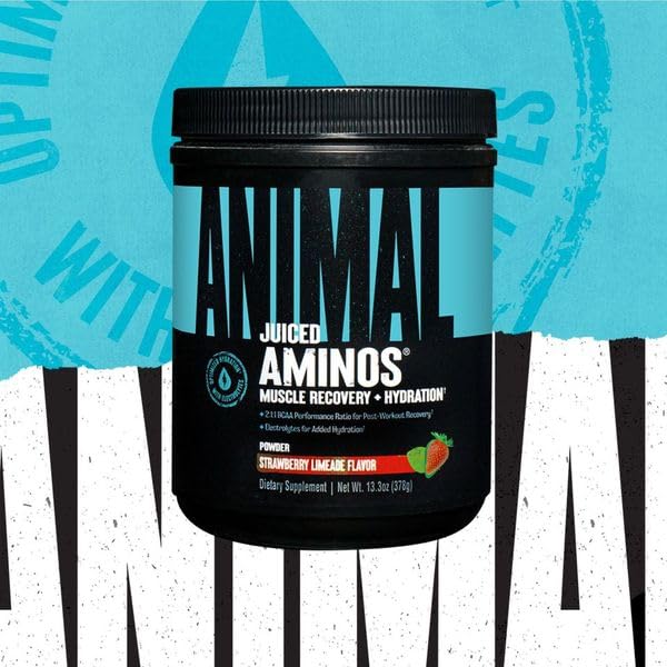 Animal Juiced Amino Acids - BCAA Powder EAA Matrix Plus Hydration