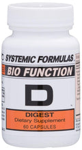 Systemic Formulas Bio Function #17 D Digest - 60 Capsules